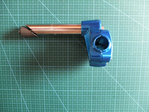 Bmx power stem old school - school, blue
