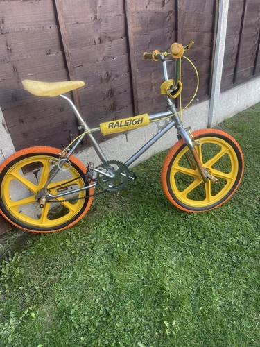 Chrome raleigh burner yellow - raleigh,