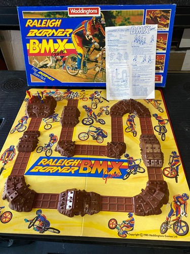 Raleigh burner bmx game 1985 - raleigh,