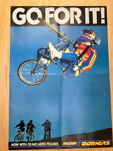 Raleigh burner mk2 bmx - burner, poster