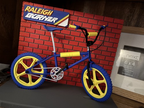 Raleigh burner bmx model - model, +