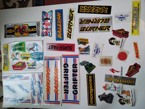 Old school bmx stickers - school,