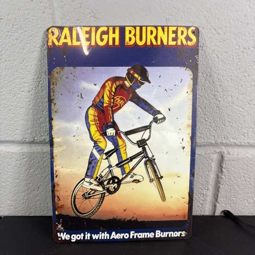 Raleigh burner metal wall sign - raleigh,