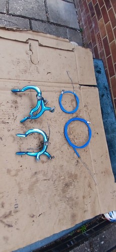 Raleigh burner bmx brake blue - bmx,